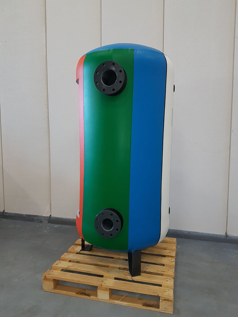 Buffervaten voor warmtepomp en koudwaterinstallatie