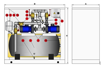 Polaris Hydromoduul / pompstation